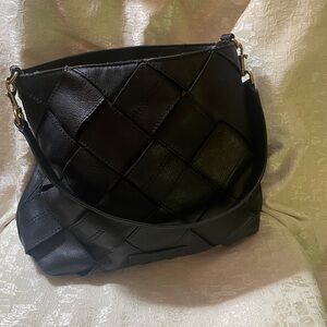 Black American Leather Co. Shoulder Bag